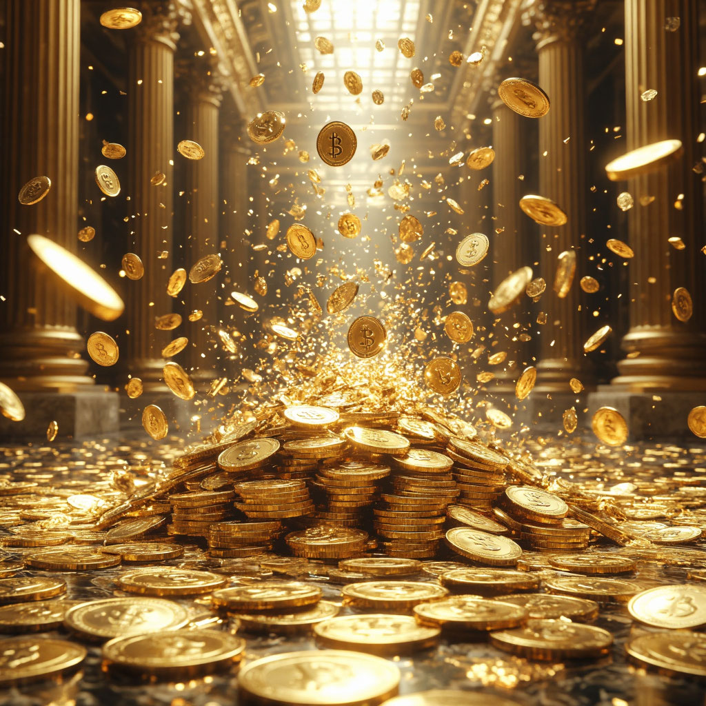 Финансы — золотые монеты изобилия